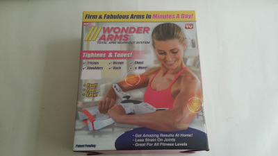 TV New Wonder Arms Muscle Trainer Arm Exerciser Chest Expander