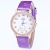 Rose gold Digital Drill table Ladies Watch waterproof Strap student Watch