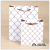 Fashion Shopping Handbag White Kraft Paper Bag Gift Bag Shopping Mall Shopping Bag