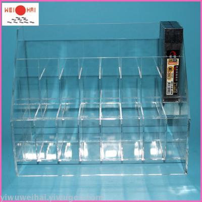 Weihai transparent acrylic / plexiglass automatic pencil lead display custom