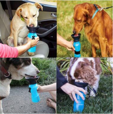 auto dog pet outdoor drinking cup dog water feeder pet portable cup
