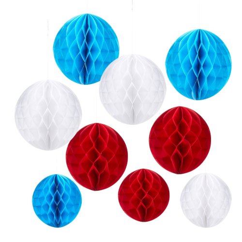 Factory Wholesale 12-Inch 30cm Honeycomb Ball Birthday Party Window decoration Wedding Room Layout Holiday Decoration