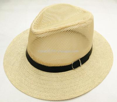 New breathable men's jazz hat top hat, south Korean version of the New summer buckle top hat