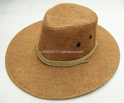 New men's sunshade hat Korean version flat edge sunshade jazz hat