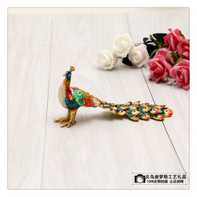 Handicraft Metal Hand-Woven Aluminum Wire Phoenix Style Home Decoration