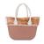 New Fashion Silicone Transparent Candy-Colored Small Rabbit Fur Detachable Beach Bag Clutch Shoulder Bag