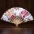 Manufacturer direct selling female advertising fan retro satin fabric folding fan dance dragon fan creative gifts fan