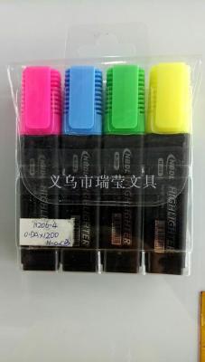 Color student highlighter drawing set