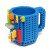 Lego Lego Building Block Cup Assembly Cup DIY Assembly Cup Mark Handy Cup Creative Glass