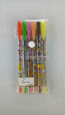 6 color flash pens