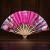 Manufacturer direct selling female advertising fan retro satin fabric folding fan dance dragon fan creative gifts fan