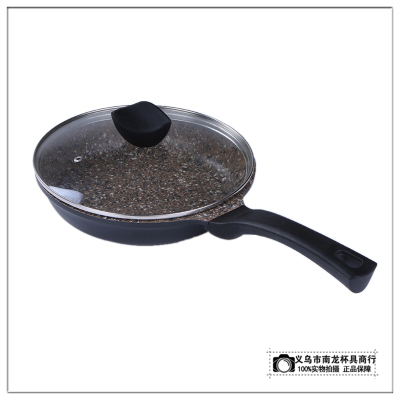Nanlong coated marble pan non-stick pan non-stick frying base stone pan