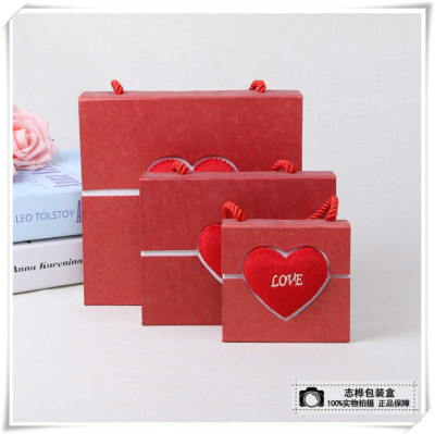 Valentine's day love jewelry box Valentine's day gift box
