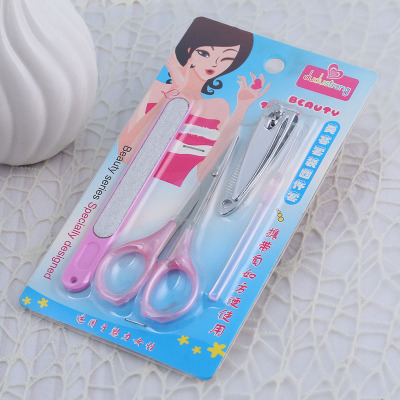 Variety of Girls Eye-Brow Knife Thrush Set Eyebrow Stencil Eyebrow Trimmer Eyebrow Pencil Makeup Tools Factory Wholesale