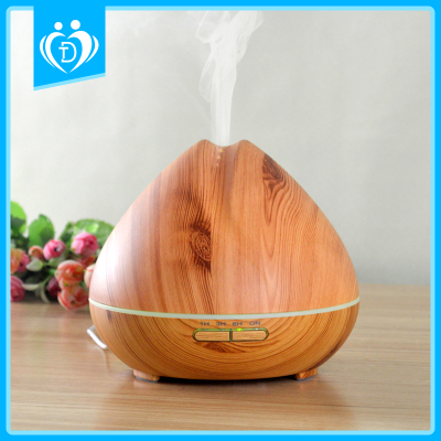 Wood grain aromatherapy humidifier ultrasonic seven color aromatherapy machine humidifier