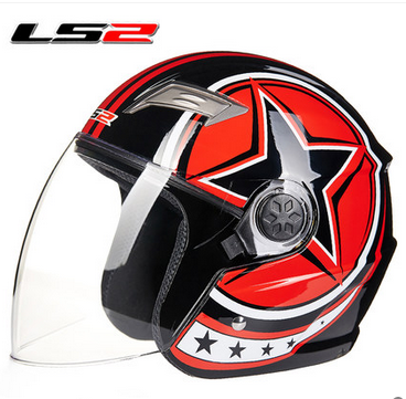 LS2 helmet motorcycle helmet electric car half helmet