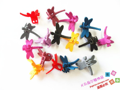 Manufacturers selling plastic hairpin Dragonfly children headdress Liu Haijia
