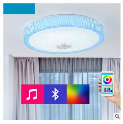 Factory direct sales LED ceiling lighting APP Bluetooth audio music intelligent dimming color