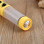 A yellow anti-wolf flashlight carries safety tools with it