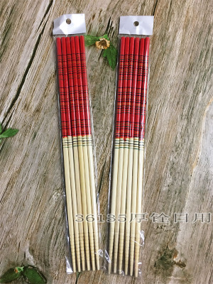 Bamboo youtiao chopsticks, red noodles chopsticks, hot pot chopsticks, 33cm fashionable chopsticks