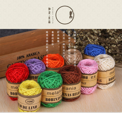 Decorative hemp rope tag photo wall special | decorative weaving natural hemp rope