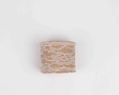 Linen webbing lace hemp linen lace trim with DIY handmade material