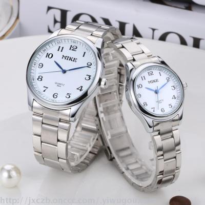 New meters can be a large number of casual 8804 clear table waterproof couple watches