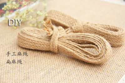 Garment accessories Ribbon hemp knitting belt DIY craft decoration cotton linen rope ribbon ribbon ribbon