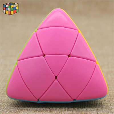 Pan new zongzi real color magic cube confectionery color and yueyang smooth rubik's cube puzzle toys.