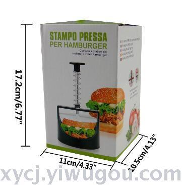 Kitchen gadgets manual plastic hamburgers meat press hamburgers presses meat presses