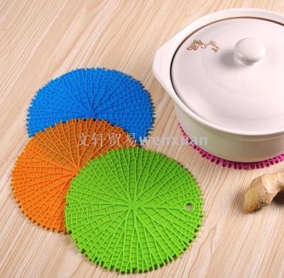 Silicone Placemat Trees Insulation Pad Heart Insulation Pad Baking Mold Tools Coaster Tableware