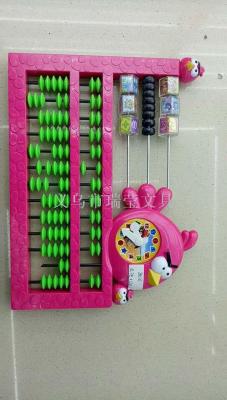 Angry birds mixed color abacus