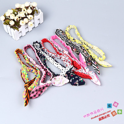 Fashion All-Match Knotting Hairband Rabbit Ears Cute Elastic All-Match Hair Accessories