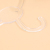 Factory Direct Sales Boutique Transparent Scarf Bracket Plastic round Double Layer Scarf Hook