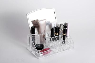 Qfenc Cosmetic Case Korean Cosmetics Storage Box High-Grade Acrylic Crystal Storage Box Sf1029m