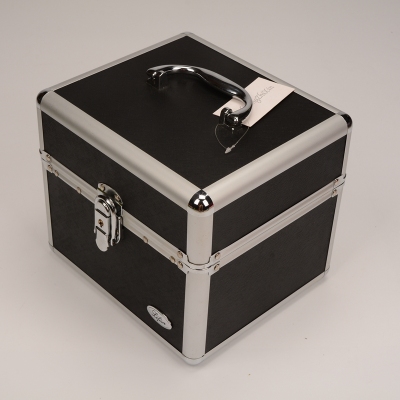 Guanyu high-grade aluminum cosmetics case portable portable cosmetics storage box factory direct custom