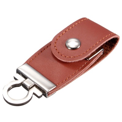 Jhl-up125 8G creative leather U disk logo capacity customization enterprise personal gift flip USB..