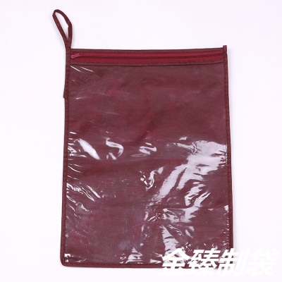 Factory direct selling is non-woven PVC garment bag environmental protection bag