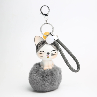 Korean version of hot selling cute doll cartoon car pendant, student key ring, package pendant accessories a substitute