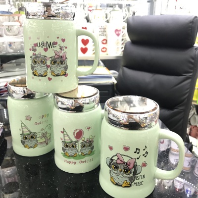 Barker stars new ceramic cups Yiwu daily necessities cups