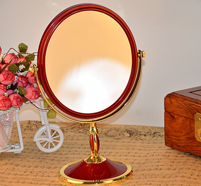 Wedding makeup mirrors wholesale bride red with dowry set bridal gifts