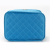 Korean version of high quality pu cosmetic bag oversized candy color embroidered grid square bag female cosmetic bag