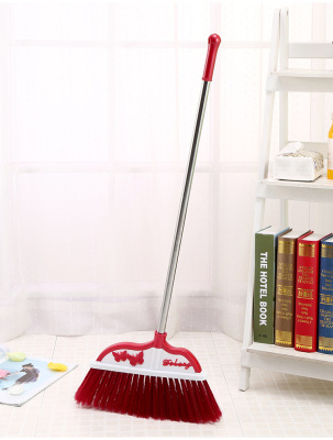 Plastic high quality practical letters soft brush sweep broom suit family practical