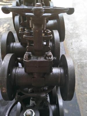 Forged steel gate valve cut-off gate A105 material 800LB 1500LB