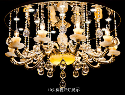Factory direct sales LED candle chandelier acrylic living room bedroom hotel works European chandelier