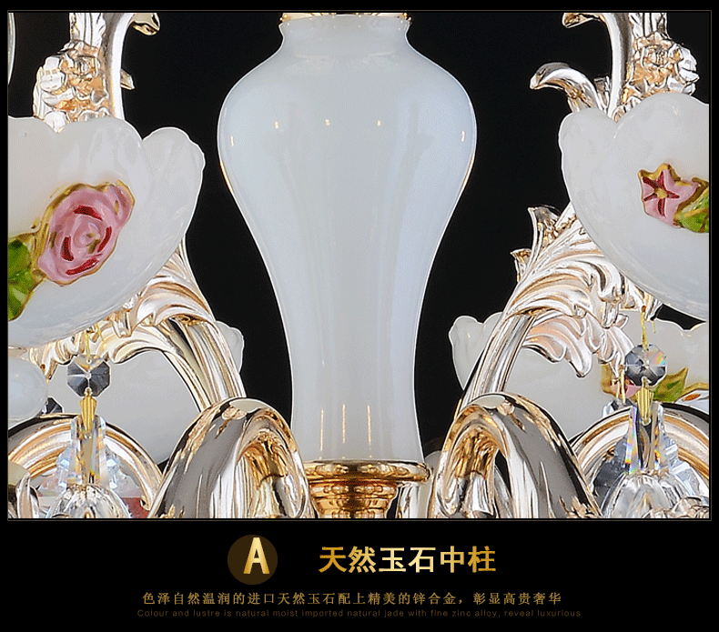Factory direct sales LED crystal chandelier candle chandelier hotel lobby villa special candle lighting