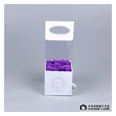 Creative simple paper box, gift box, square, gift box rectangular art small and fresh birthday.