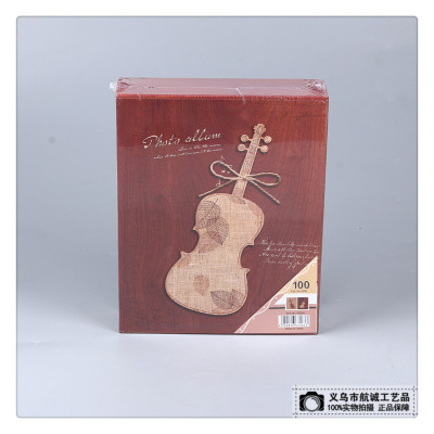 The violin memory album growth commemorative album is simple and fashion.