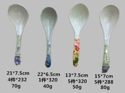 Imitation ceramic spoons melamine spoons in stock melamine spoons in stock fashion