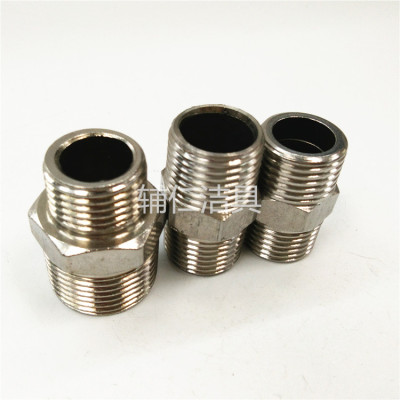 Middle East South America double thread connector interface stainless steel wire 304 steel fittings fittings